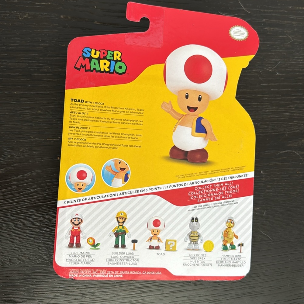New inbox, Super Mario, toad figure - Picture 2 of 6